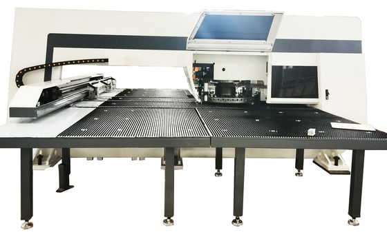 6mm Aluminum Plate Servo Type 600hpm CNC Turret Punching Machine