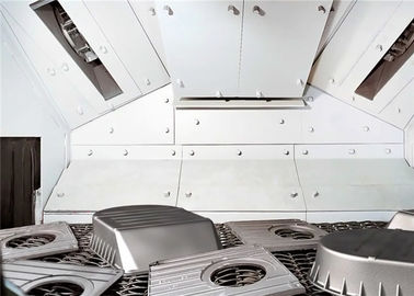 QWD Automatic Blasting Machine With Stainless Steel Or ZGMn13 Wire Mesh Material