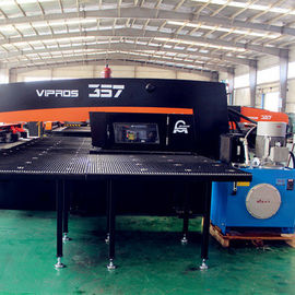 Hydraulic Cnc Servo Punch Press SIEMENS Control System , 20kw Power Rating