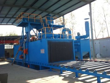 Dust Cleaning Roller Conveyor Shot Blasting Machine With Abrasive Recycling System