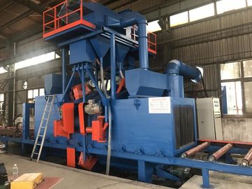 Dust Cleaning Roller Conveyor Shot Blasting Machine With Abrasive Recycling System