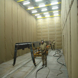 Q26 Sand Blasting Room / Sand Blasting Machine High Dust Removal Efficiency