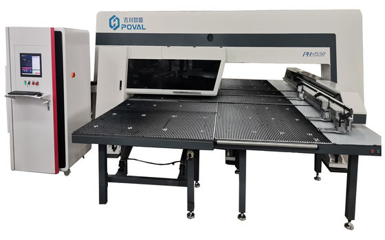 6mm Aluminum Plate Servo Type 600hpm CNC Turret Punching Machine
